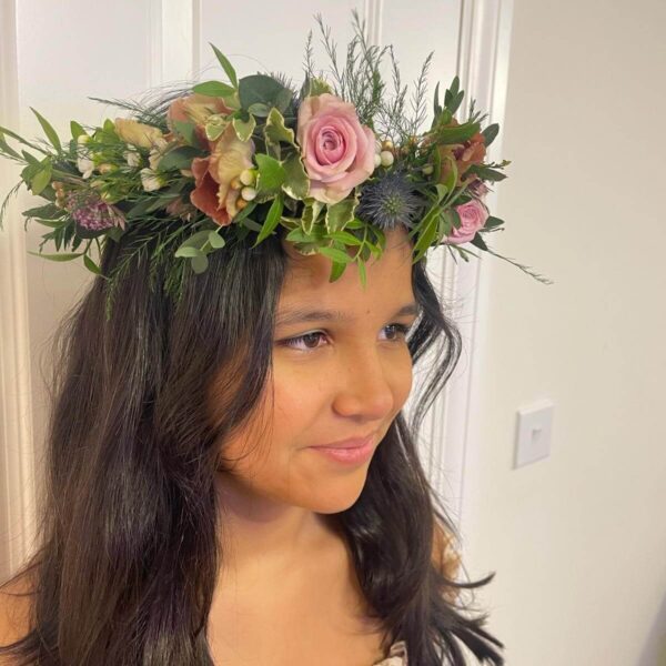 floral crowns for sale lily lace floral