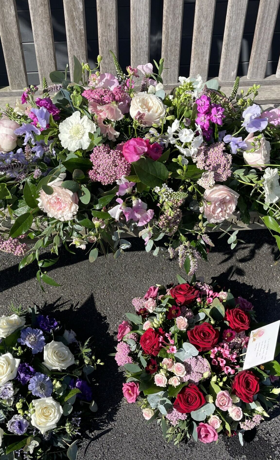 funeral tributes and sympathy flowers